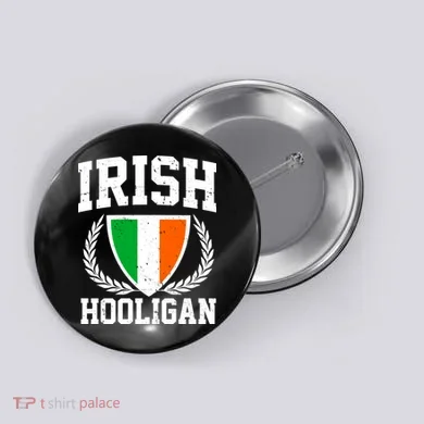 Irish Hooligan Funny St. Paddy's Day Button
