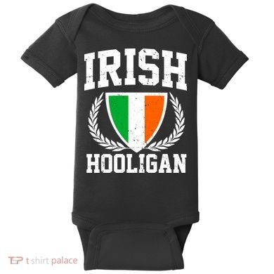 Irish Hooligan Funny St. Paddy's Day Baby Bodysuit