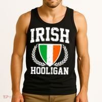 Irish Hooligan Funny St. Paddy's Day Tank Top thumb 3
