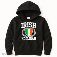 Irish Hooligan Funny St. Paddy's Day Kids Hoodie thumb 0