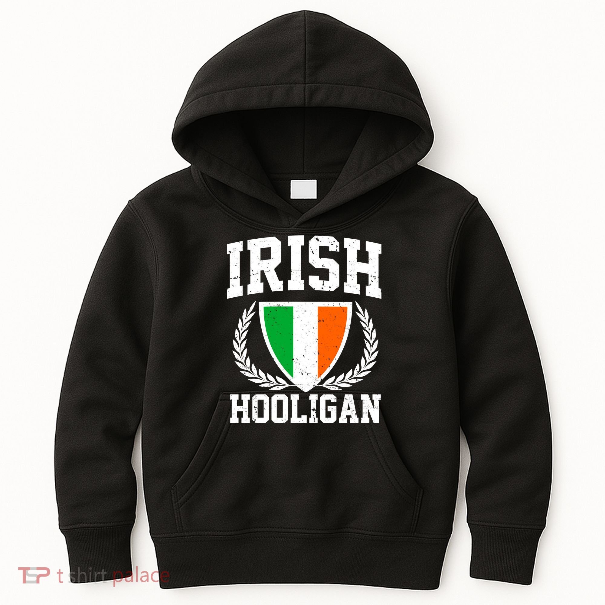 Irish Hooligan Funny St. Paddy's Day Kids Hoodie
