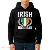 Irish Hooligan Funny St. Paddy's Day Kids Hoodie thumb 4