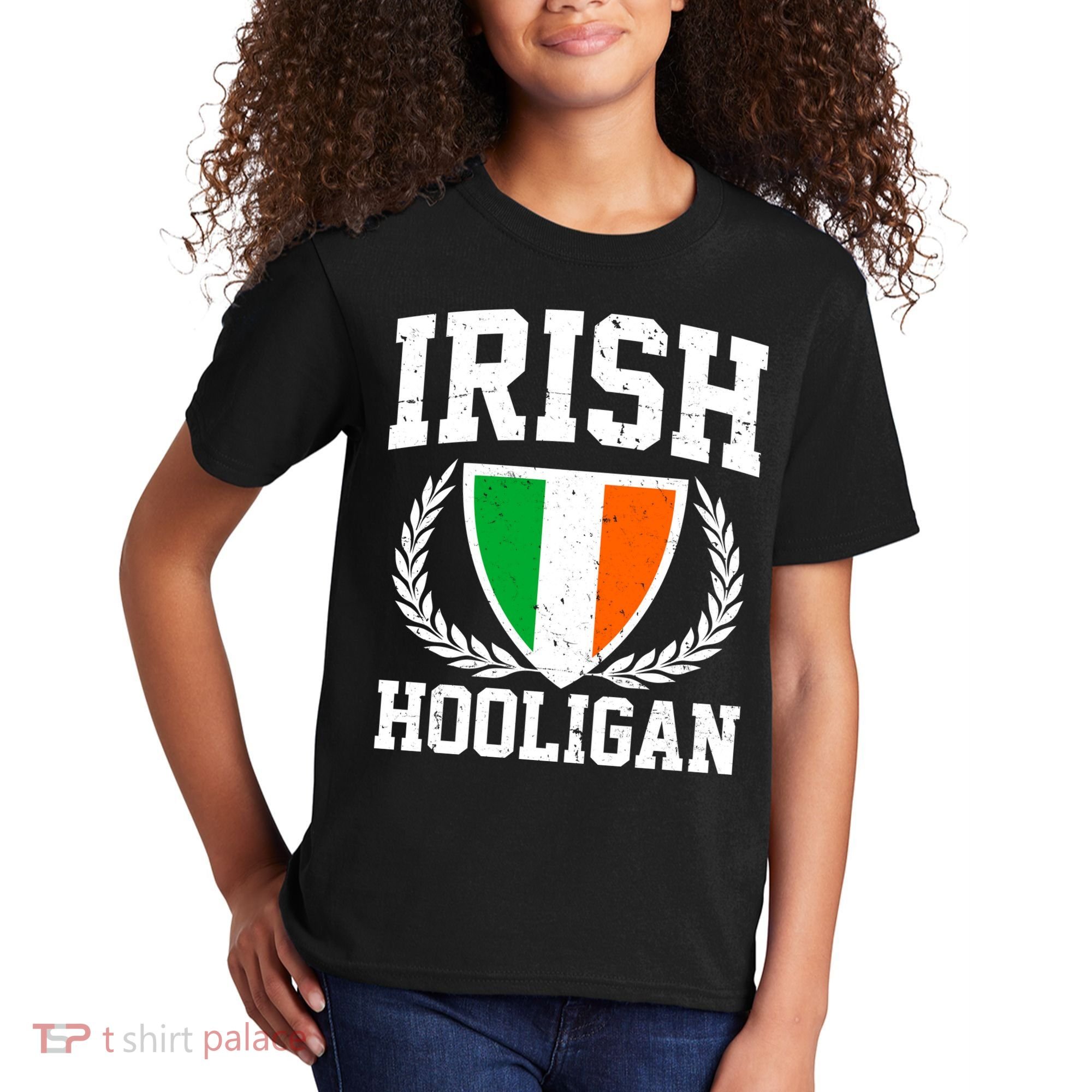Irish Hooligan Funny St. Paddy's Day Kids T-Shirt