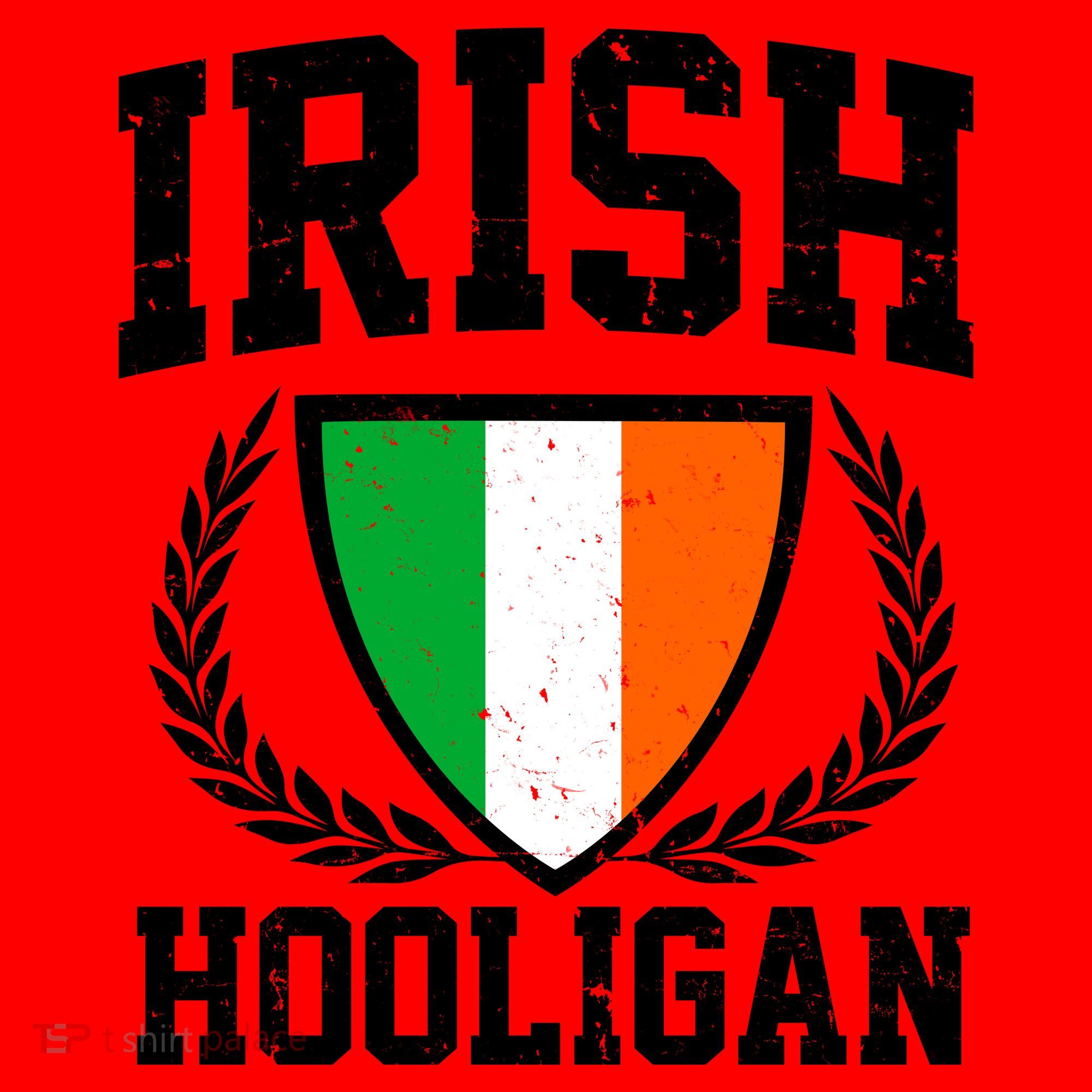 Irish Hooligan Funny St. Paddy's Day Santa Hat
