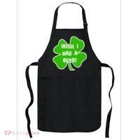 Irish I Had A Beer Clover St. Patrick's Day Apron thumb 0
