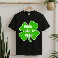 Irish I Had A Beer Clover St. Patrick's Day T-Shirt thumb 2