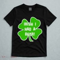 Irish I Had A Beer Clover St. Patrick's Day T-Shirt thumb 5