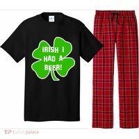 Irish I Had A Beer Clover St. Patrick's Day Pajama Set thumb 0