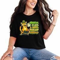 Irish I had A Beer Right Meow Comfort Colors T-Shirt thumb 0