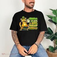 Irish I had A Beer Right Meow Comfort Colors T-Shirt thumb 3