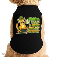 Irish I had A Beer Right Meow Doggie Tank thumb 0
