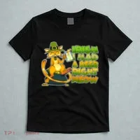 Irish I had A Beer Right Meow T-Shirt thumb 5