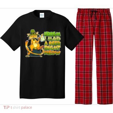 Irish I had A Beer Right Meow Pajama Set