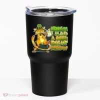Irish I had A Beer Right Meow Tumbler thumb 0