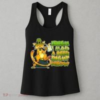 Irish I had A Beer Right Meow Women's Tank Top thumb 3