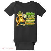 Irish I had A Beer Right Meow Baby Bodysuit thumb 0