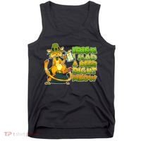 Irish I had A Beer Right Meow Tank Top thumb 0