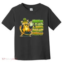 Irish I had A Beer Right Meow Toddler T-Shirt thumb 0
