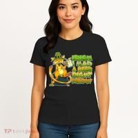 Irish I had A Beer Right Meow Women's T-Shirt thumb 4