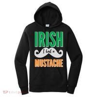 Irish I Had A Mustache Women's Hoodie thumb 0