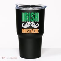 Irish I Had A Mustache Tumbler thumb 0