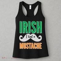 Irish I Had A Mustache Women's Tank Top thumb 3