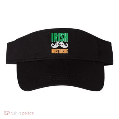 Irish I Had A Mustache Visor