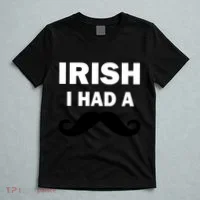 Irish I had A Mustache Funny T-Shirt thumb 5