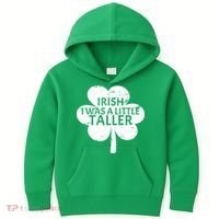 Irish I Was A Little Taller Kids Hoodie thumb 0