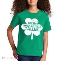 Irish I Was A Little Taller Kids T-Shirt thumb 2