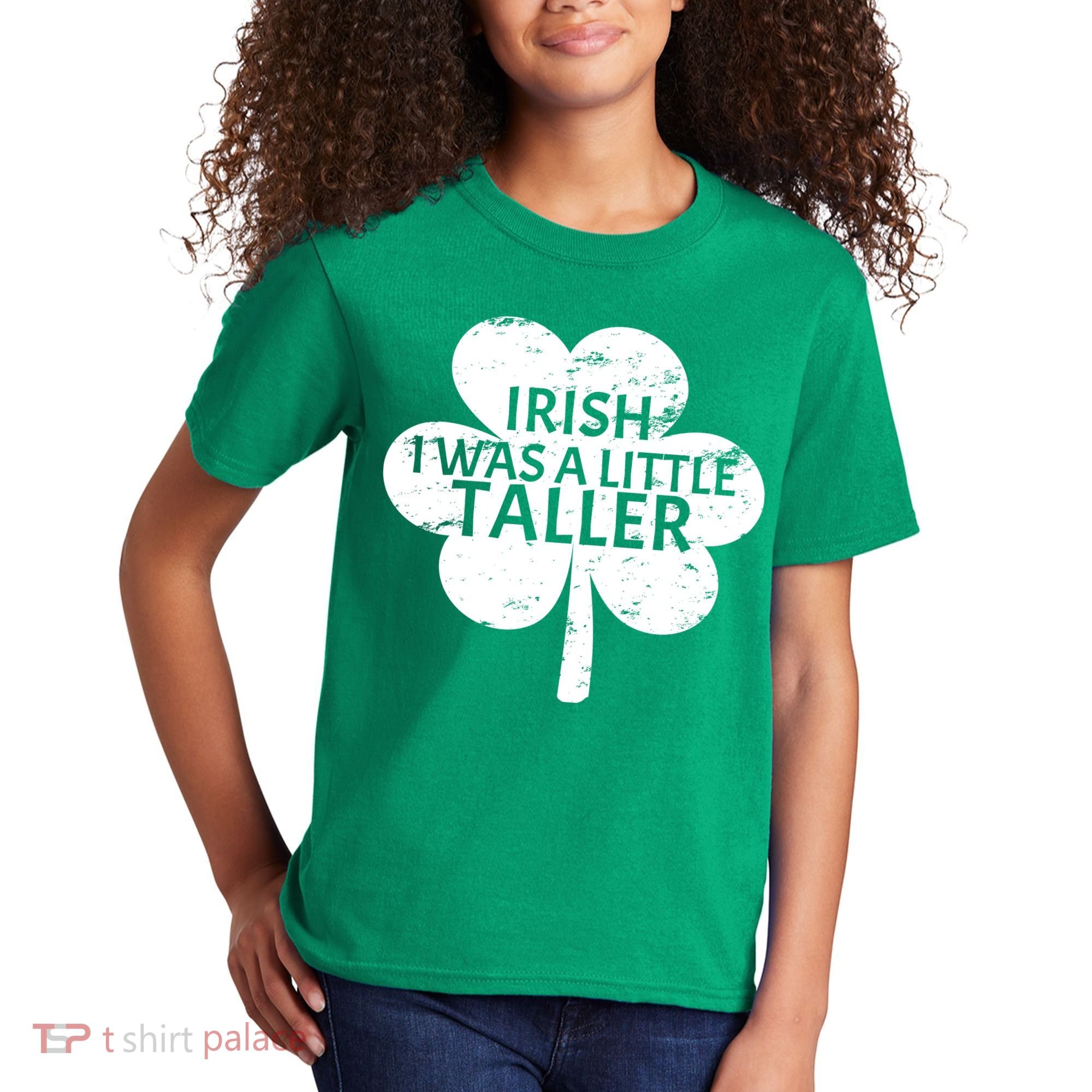 Irish I Was A Little Taller Kids T-Shirt