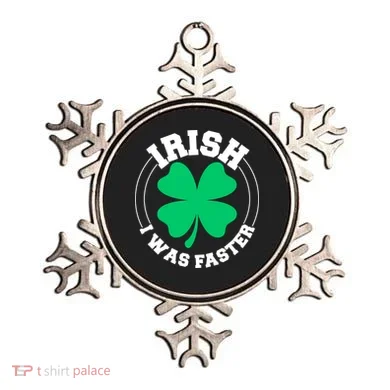 Irish I Was Faster Ornament
