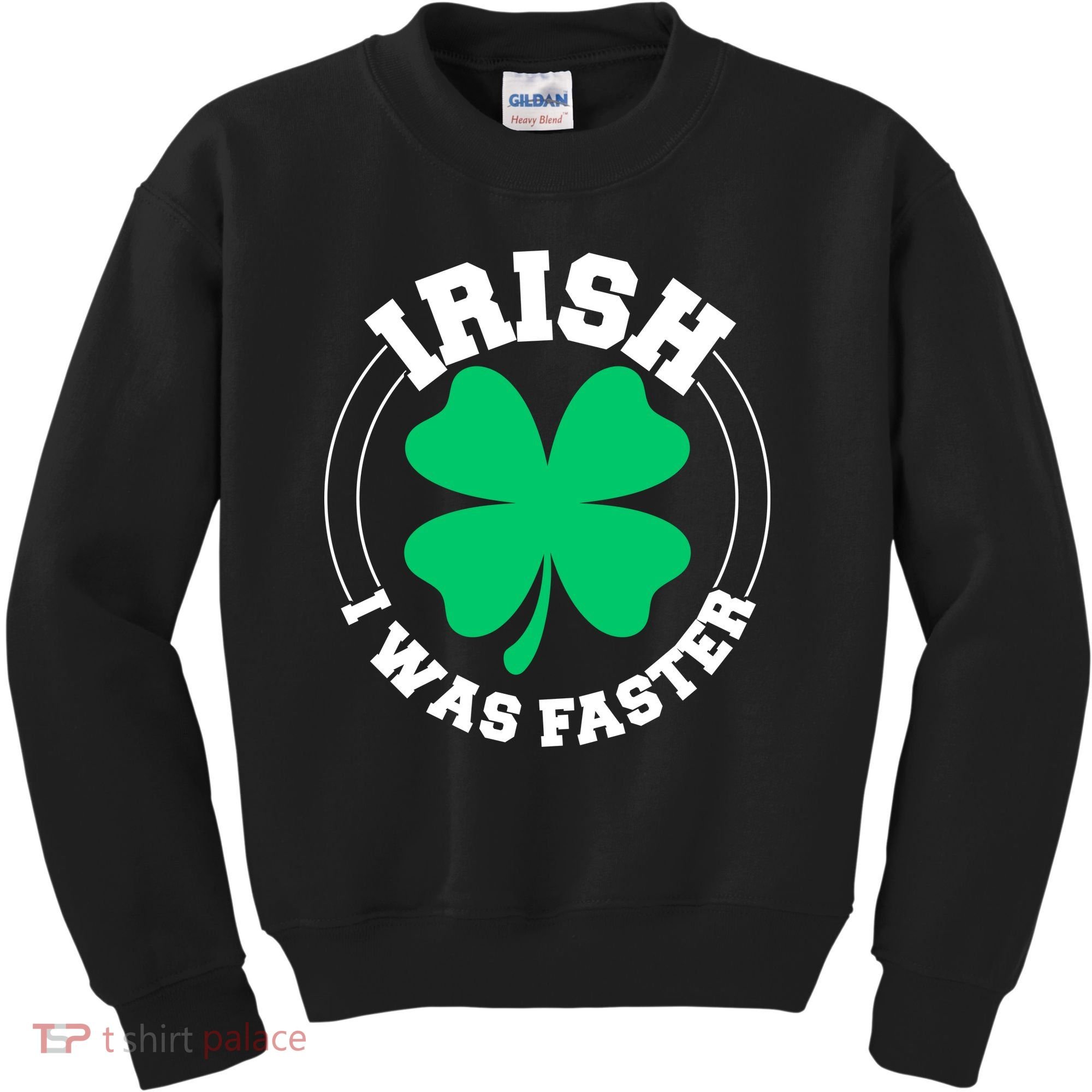 Irish I Was Faster Kids Sweatshirt
