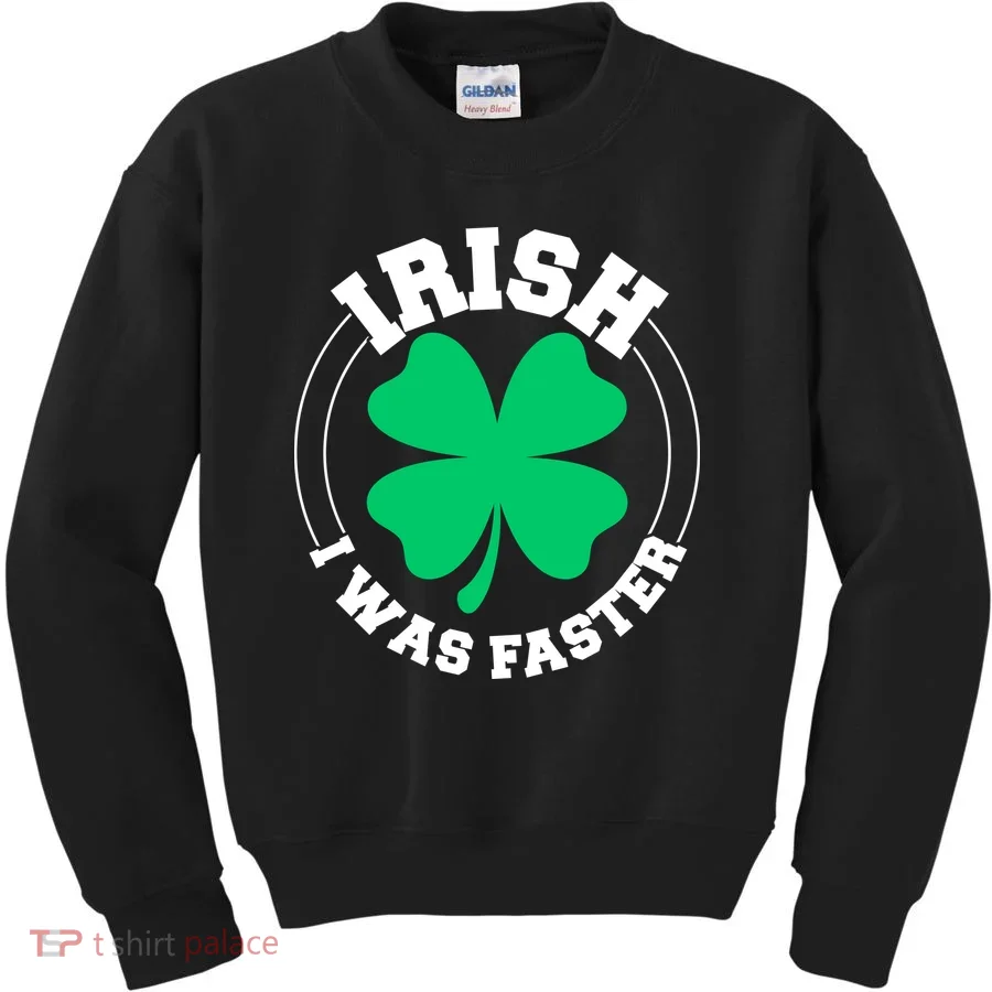 Irish I Was Faster Kids Sweatshirt