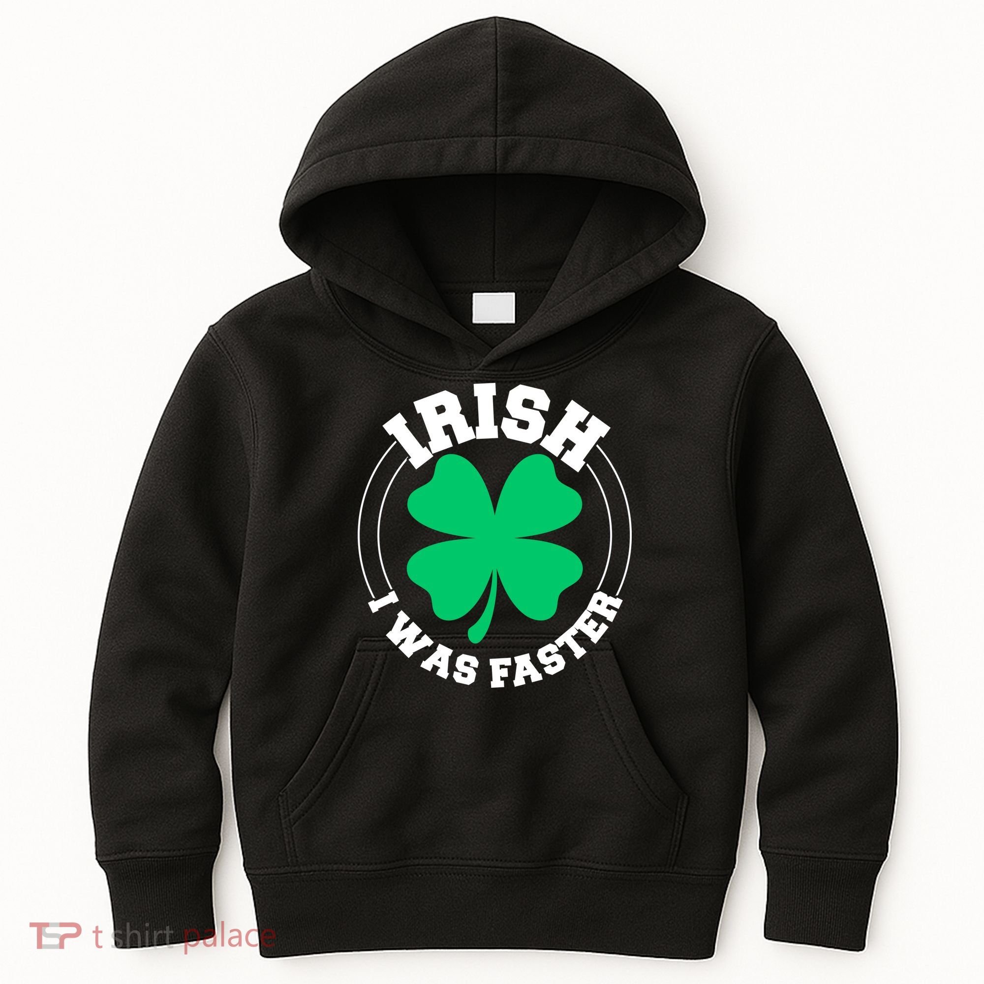 Irish I Was Faster Kids Hoodie