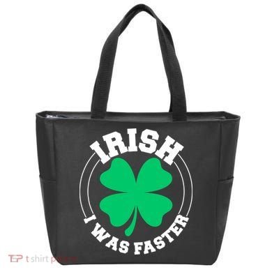 Irish I Was Faster Tote Bag