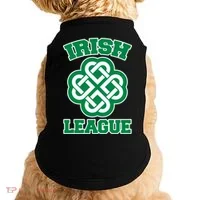 Irish League St. Patrick's Day Celtic Doggie Tank thumb 0