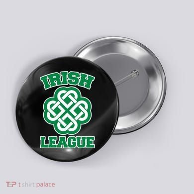 Irish League St. Patrick's Day Celtic Button