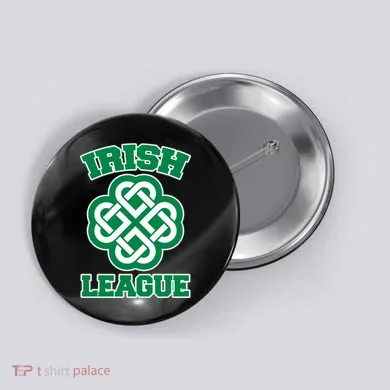Irish League St. Patrick's Day Celtic Button