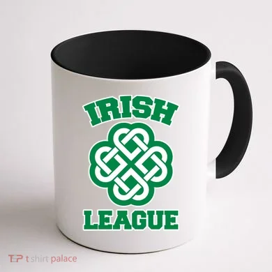 Irish League St. Patrick's Day Celtic Coffee Mug back
