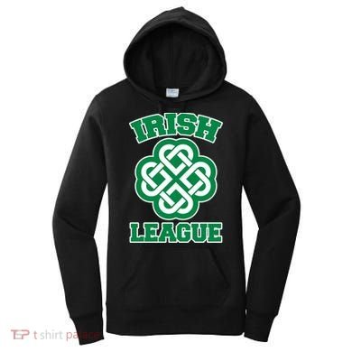 Irish League St. Patrick's Day Celtic Women's Hoodie