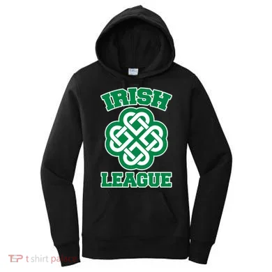 Irish League St. Patrick's Day Celtic Women's Hoodie