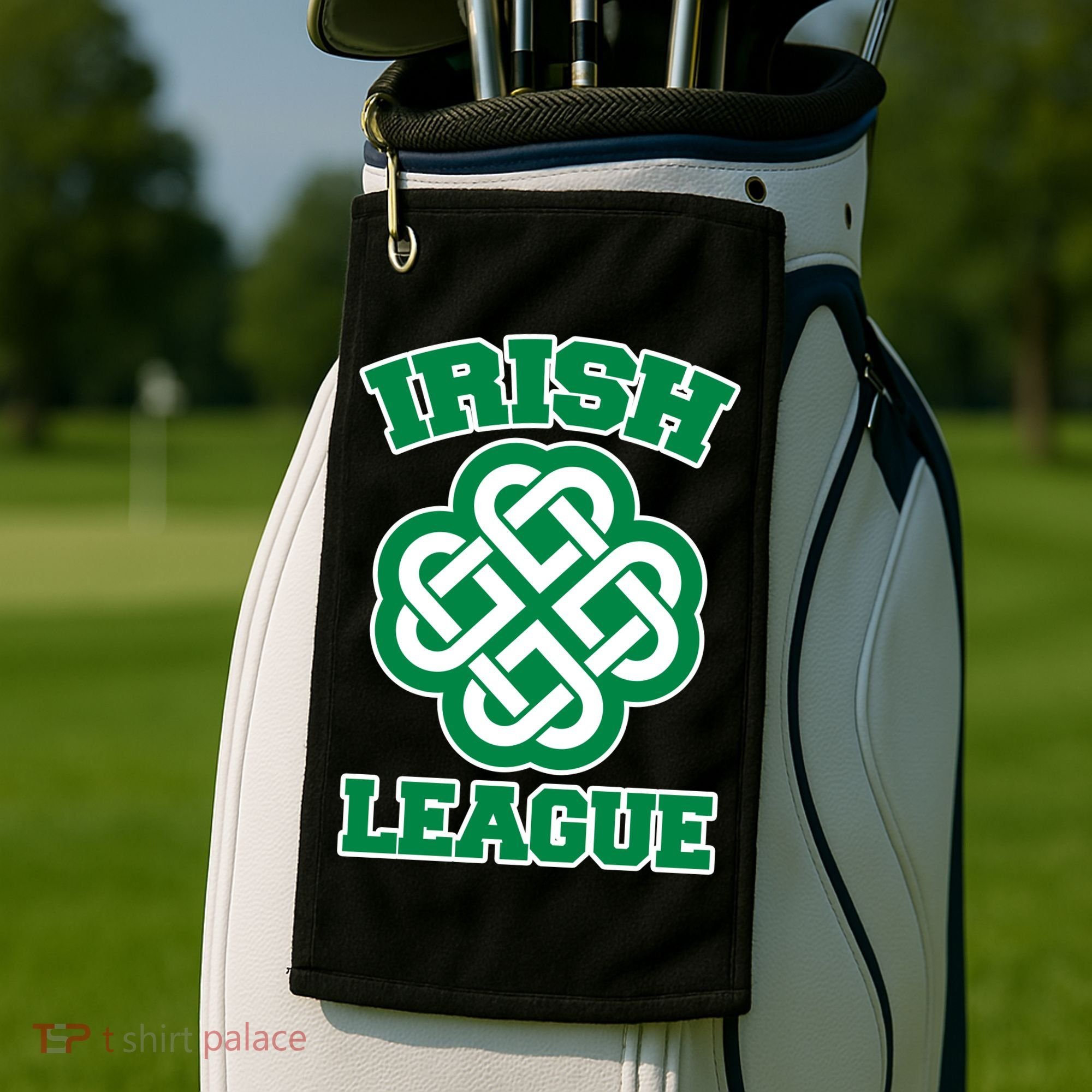 Irish League St. Patrick's Day Celtic Golf Towel