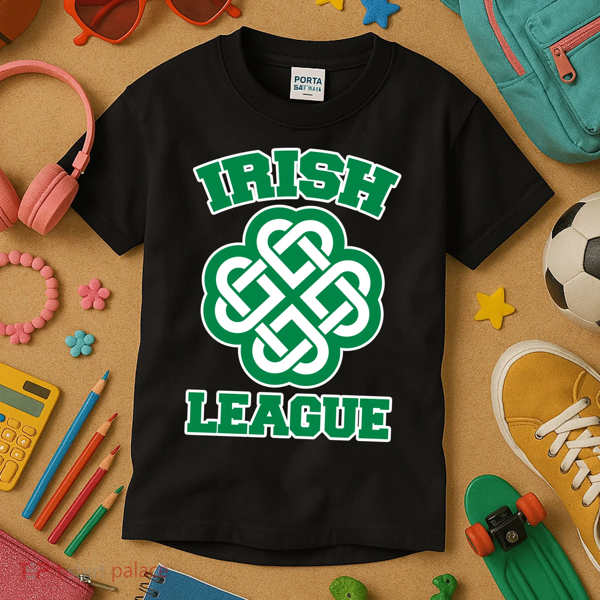 Irish League St. Patrick's Day Celtic Kids T-Shirt