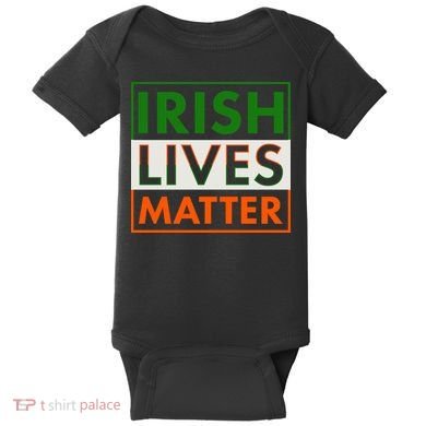 Irish Lives Matter Baby Bodysuit