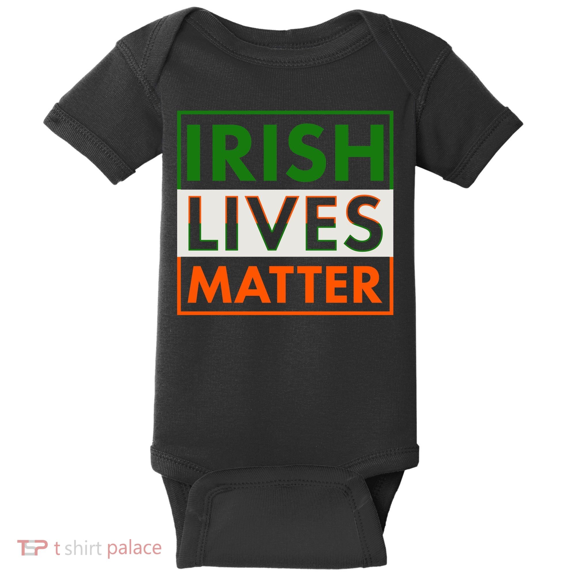 Irish Lives Matter Baby Bodysuit