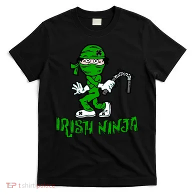 Irish Ninja St. Patricks Day Funny T-Shirt