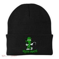 Irish Ninja St. Patricks Day Funny Beanie thumb 0