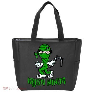 Irish Ninja St. Patricks Day Funny Tote Bag