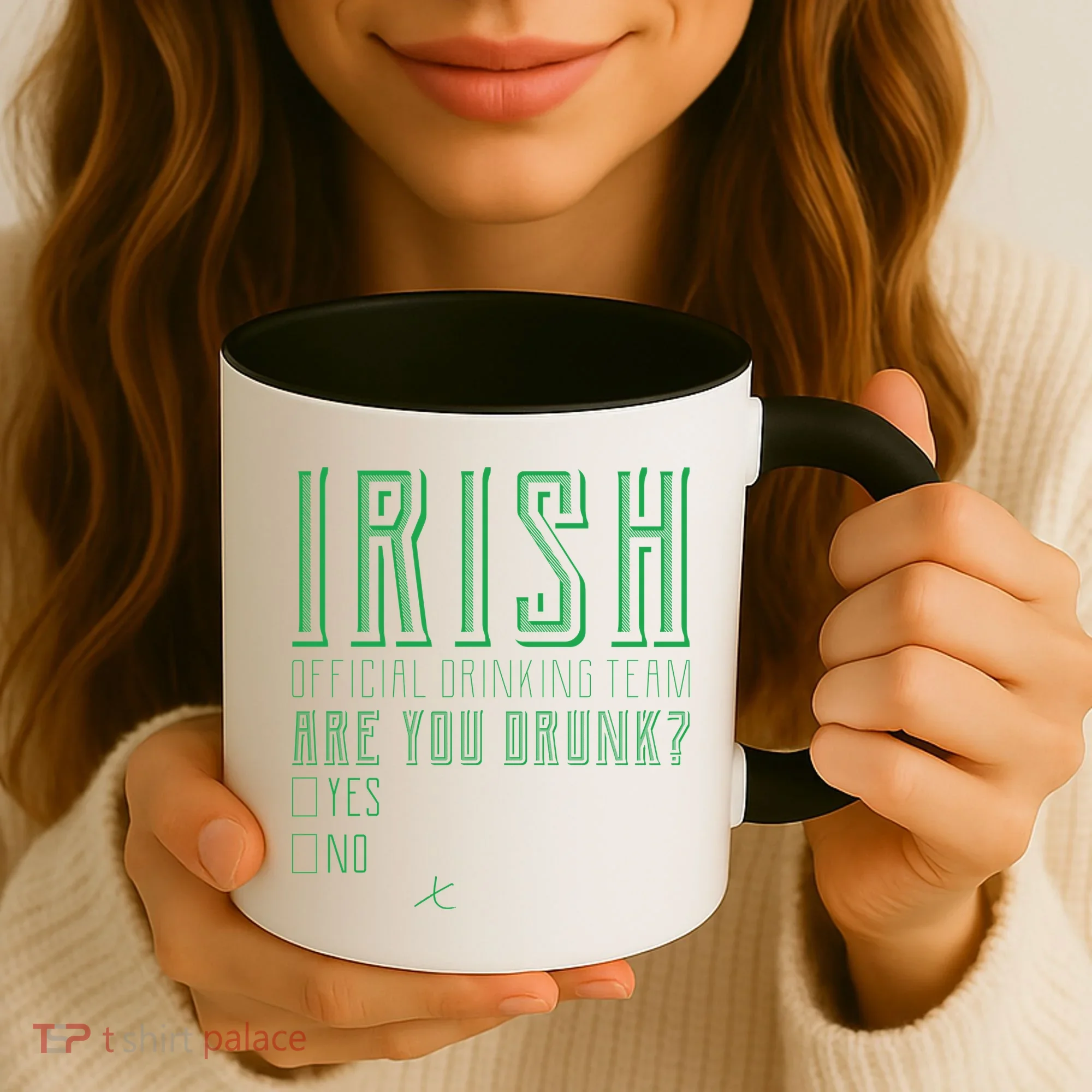 Irish Official Drinking Team Are You Drunk Coffee Mug